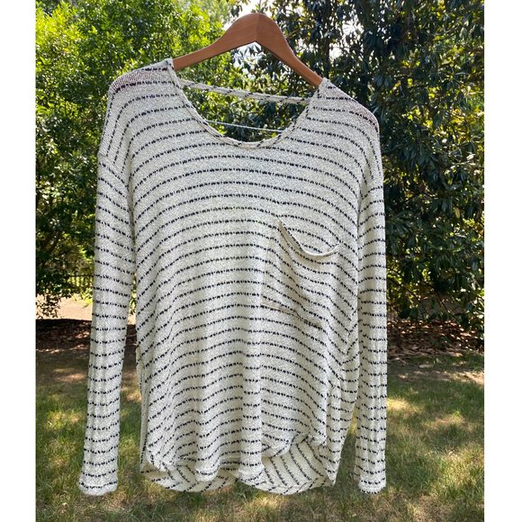 Free People Draped back long sleeve - Picture 1 of 2